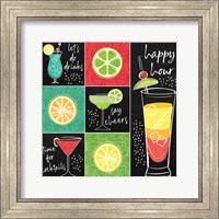 Sip Sip Hooray Pattern II Fine Art Print