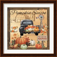 Pumpkin Season II Fine Art Print