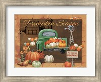 Pumpkin Season IV Fine Art Print