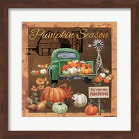 Pumpkin Season V Fine Art Print