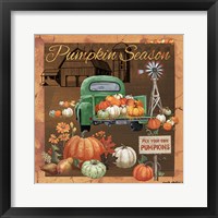 Pumpkin Season V Fine Art Print
