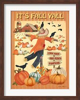 It's Fall Y'all II Fine Art Print