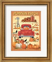 Pumpkin Patch II Fine Art Print