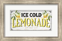 Ice Cold Lemonade Fine Art Print