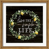 Live the Simple Life Fine Art Print