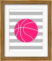 Basketball Stripes Fine Art Print