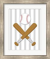 Baseball Stripes Fine Art Print