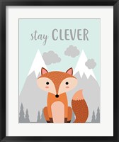 Stay Clever Fox Fine Art Print
