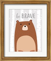 Be Brave Bear Fine Art Print