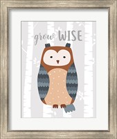 Grow Wise Owl Fine Art Print