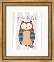 Grow Wise Owl Fine Art Print