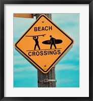 Beach Crossing Fine Art Print