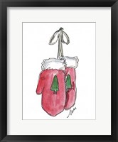 Red Mittens Fine Art Print