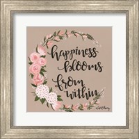 Happiness Blooms from Within Fine Art Print
