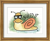 Snailed It Fine Art Print