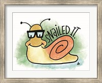 Snailed It Fine Art Print