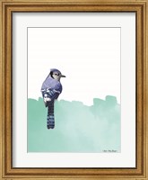 Bird on Blue Fine Art Print