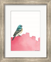 Bird on Pink Fine Art Print