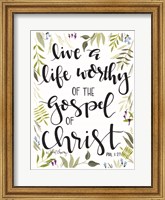 The Gospel of Christ Fine Art Print