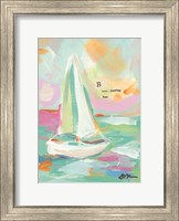 Sailboat I Fine Art Print