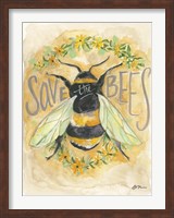 Save the Bees Fine Art Print