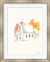 Autumn Church Fine Art Print