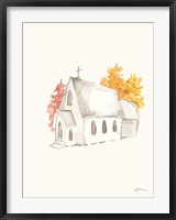 Autumn Church Fine Art Print