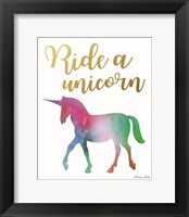 Ride a Unicorn Fine Art Print