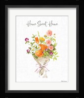 Farmhouse Floral IV Framed Print