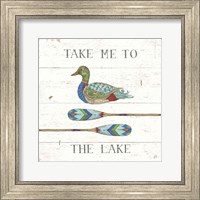 Lake Sketches VII Color Fine Art Print