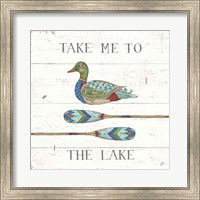 Lake Sketches VII Color Fine Art Print