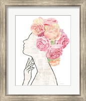 She Dreams of Roses II Fine Art Print