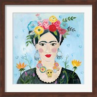 Homage to Frida II Shoulders Fine Art Print