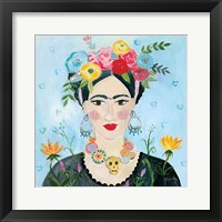 Homage to Frida II Shoulders Fine Art Print