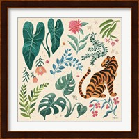 Jungle Love V Cream Fine Art Print