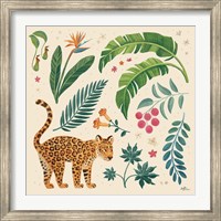 Jungle Love IV Cream Fine Art Print