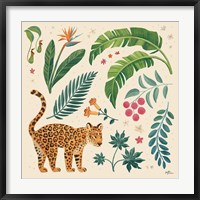 Jungle Love IV Cream Fine Art Print