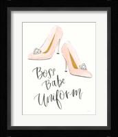 Boss Babe III Framed Print