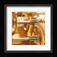 Gilded Gears I Fine Art Print
