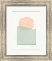 Buoyant Pink and Green Fine Art Print