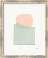 Buoyant Pink and Green Fine Art Print