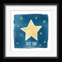 Night Sky Sleep Tight Framed Print