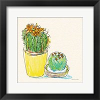 Cacti Garden IV Framed Print
