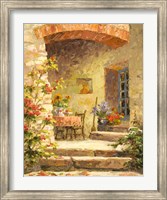 Back Step Garden Fine Art Print