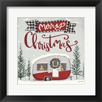Merry Christmas Camper Fine Art Print