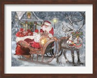 Santa's Little Helper Fine Art Print