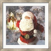 Light the Way Santa Fine Art Print