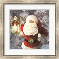 Light the Way Santa Fine Art Print