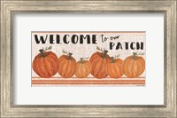 Welcome to Our Pumpkin Patch Fine Art Print