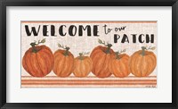 Welcome to Our Pumpkin Patch Fine Art Print